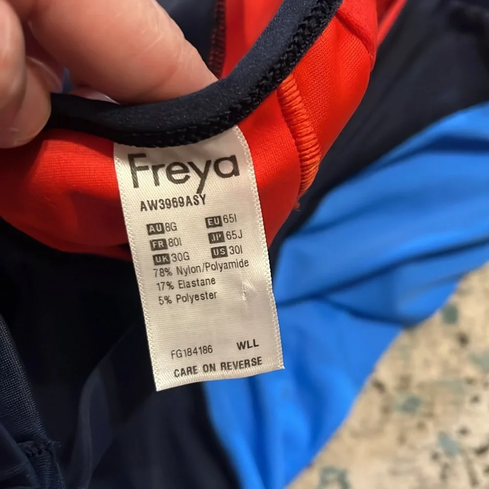 New Freya Freestyle Underwire One Piece Swimsuit 30I - Picture 15 of 16